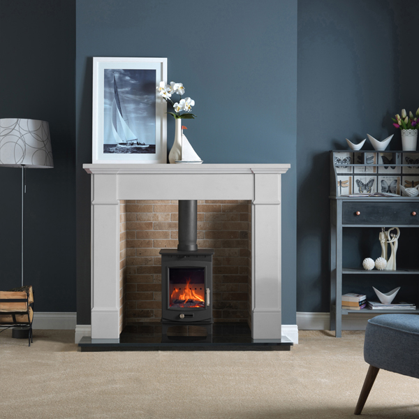 Penman Velletri Limestone Fireplace Flames Co Uk