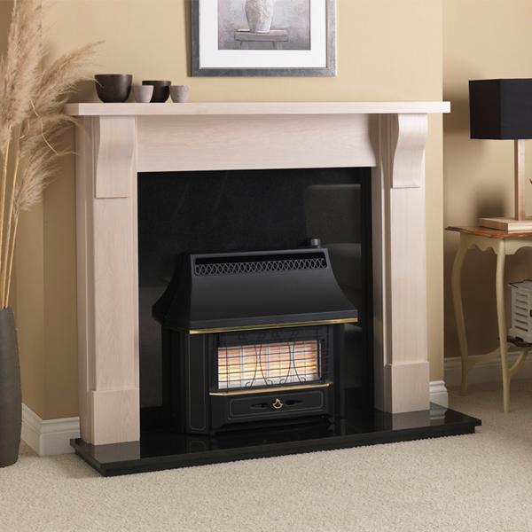 Valor Black Beauty Radiant Outset Gas Fire Flames Co Uk