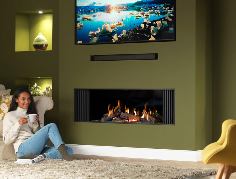 Gas Fires for Media Walls!