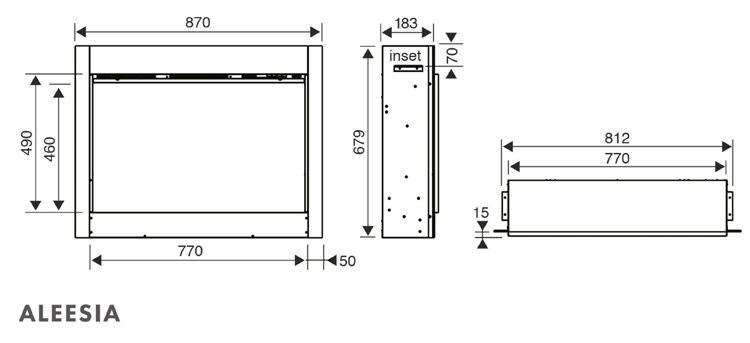 Celsi Ultiflame Aleesia S Engine Only Sizes