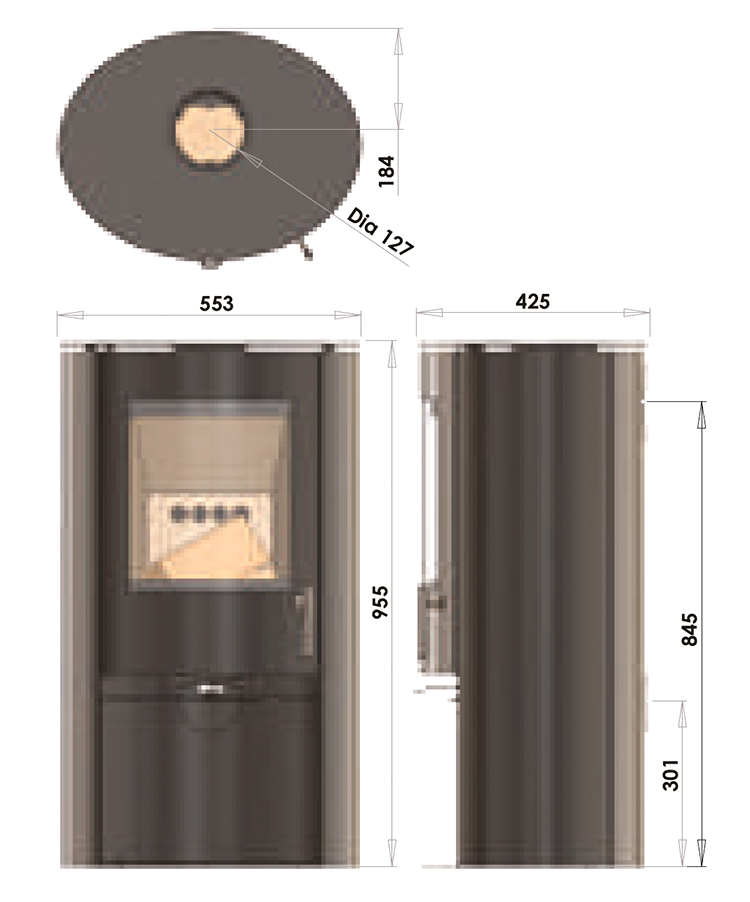 Fireline Woodtec FCS Cylinder Sizes