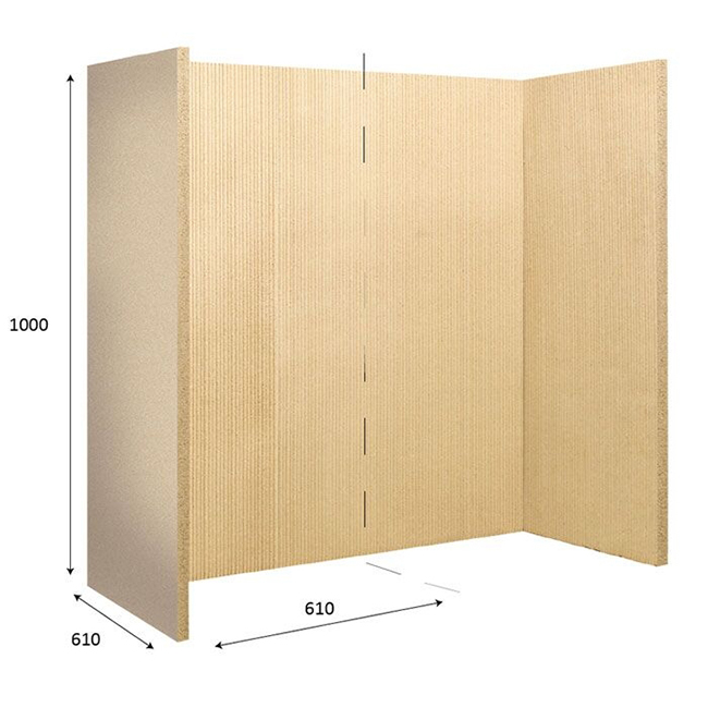 Vermiculite Chamber Panels Dimensions