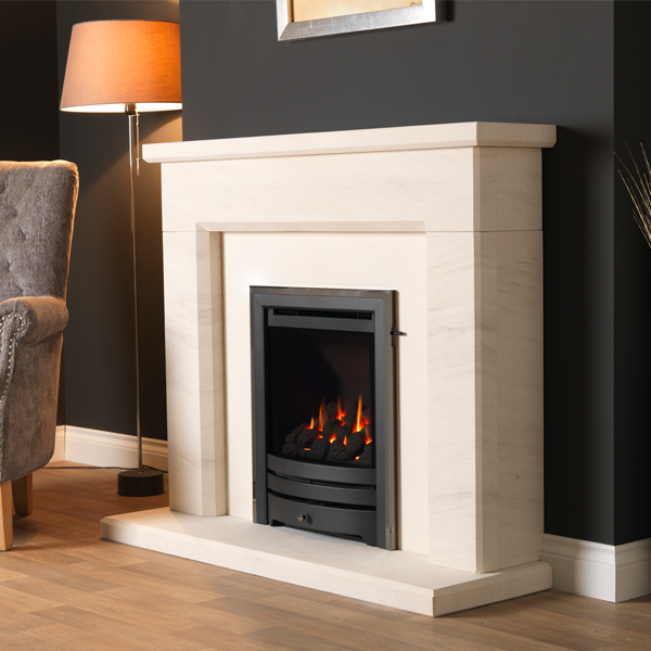 Adore High Efficiency Full Depth Convector Glass Fronted Gas Fire