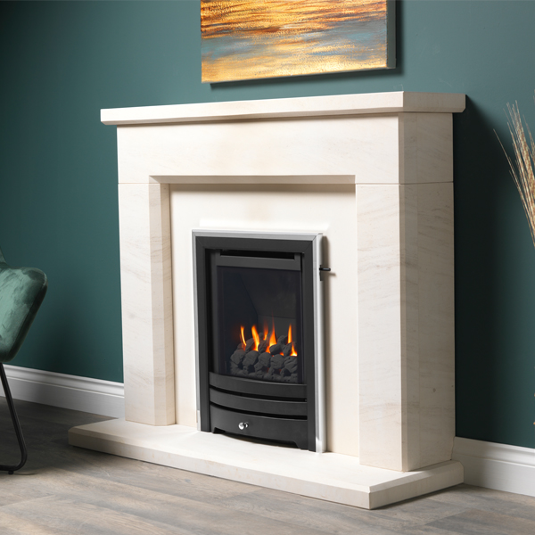 Adore High Efficiency Slimline Convector Glass Fronted Gas Fire