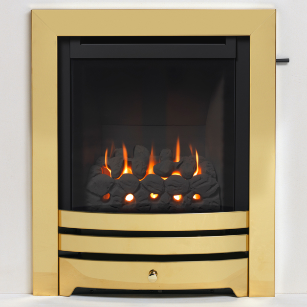 Adore High Efficiency Slimline Convector Glass Fronted Gas Fire