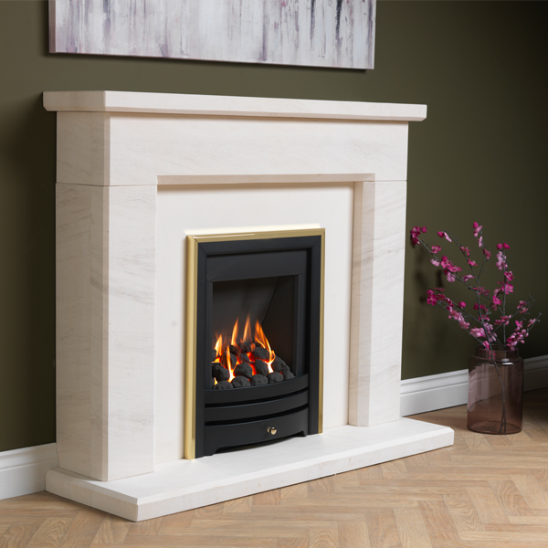 Adore Slimline Multi Flue Open Fronted Gas Fire