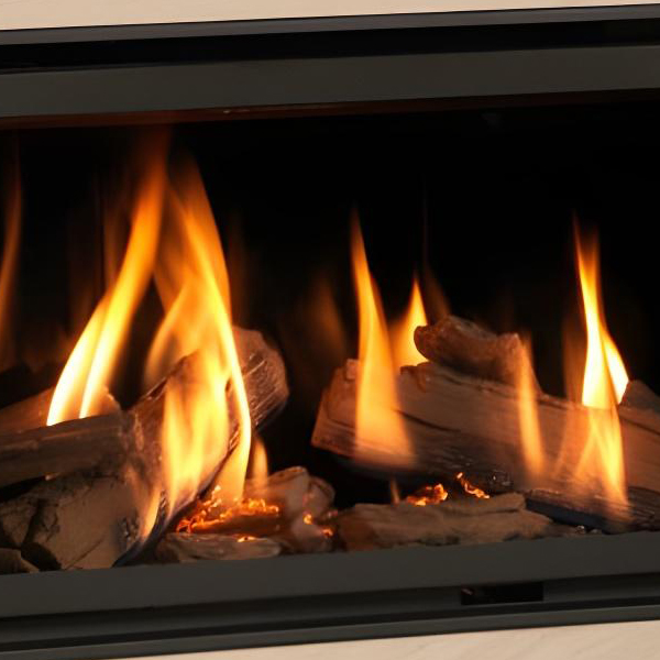 Wildfire Ravel 800 Asti Limestone Gas Fire Suite