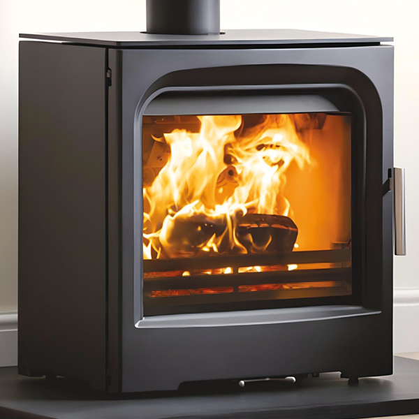 Purevision BPV5W Countryman Wide Slimline 5kW Multi-Fuel Stove