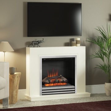 FLARE Colby Electric Fireplace Suite