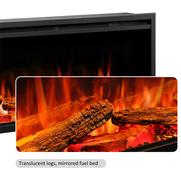 BlazeBright Alnwick Deep Lux 840 Inset Electric Fire