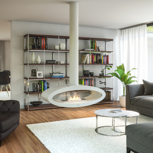 Henley Budapest Ceiling Hung Bioethanol Fire