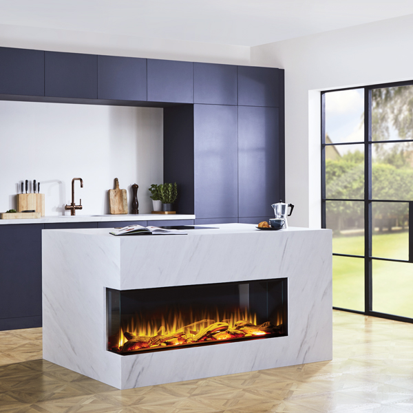 Charlton & Jenrick iRange i1250e Deep Electric Fire