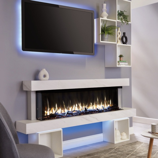 Charlton & Jenrick iRange i1500e Slimline Electric Fire