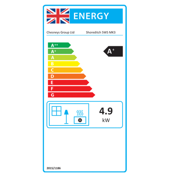 Chesneys Shoreditch 5WS MK3 Wood Burning Stove