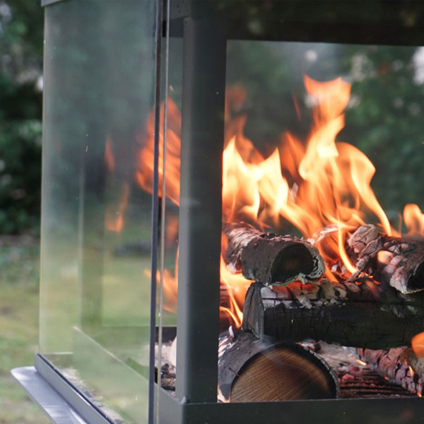 Legend Garden Cube - Outdoor Wood Burning Stove