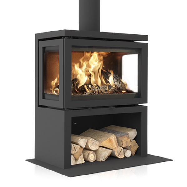 Dik Geurts Vidar Triple Medium Store Wood Burning Stove