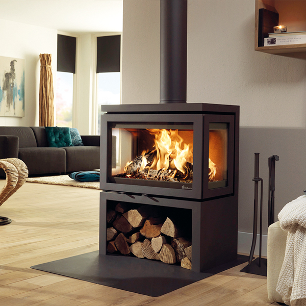 Dik Geurts Vidar Triple Medium Store Wood Burning Stove