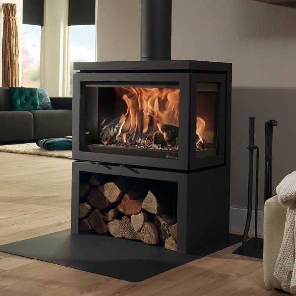 Dik Geurts Vidar Triple Medium Store Wood Burning Stove