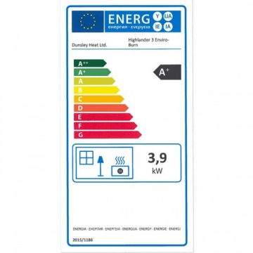 Dunsley Highlander 3 SG Enviro-Burn Solo Multi-Fuel Stove