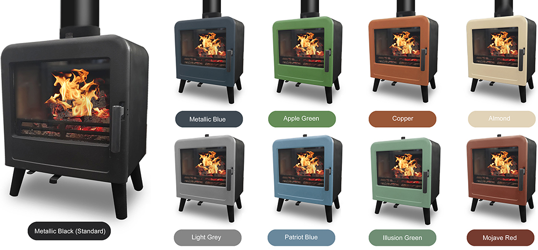 Ekol Bug Stove Colour Range