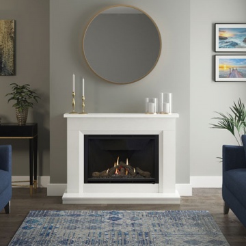 Elgin & Hall Earlston 950 Marble Gas Fireplace Suite