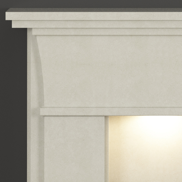 Elgin & Hall Millington Marble Fireplace