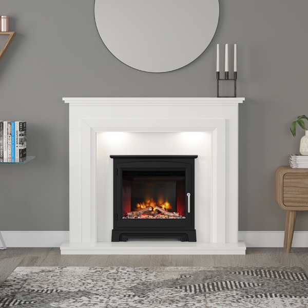 Elgin & Hall Newburgh Marble Fireplace