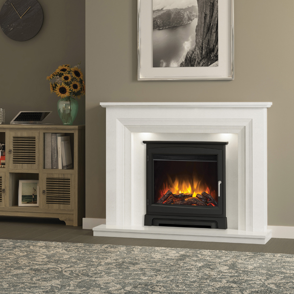 Elgin & Hall Vitalia Marble Fireplace