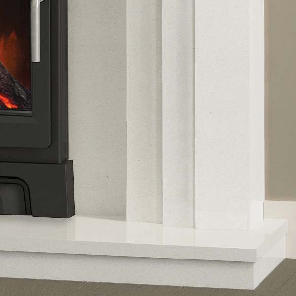 Elgin & Hall Vitalia Marble Fireplace