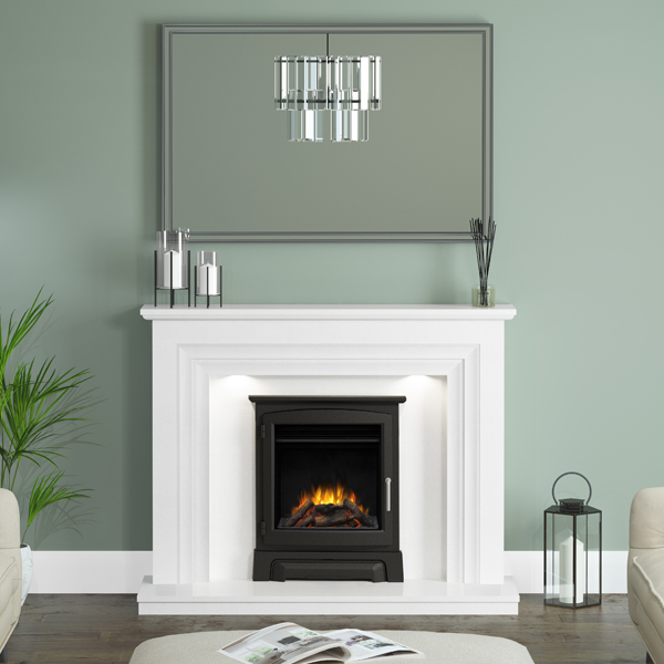 Elgin & Hall Vitalia Marble Fireplace