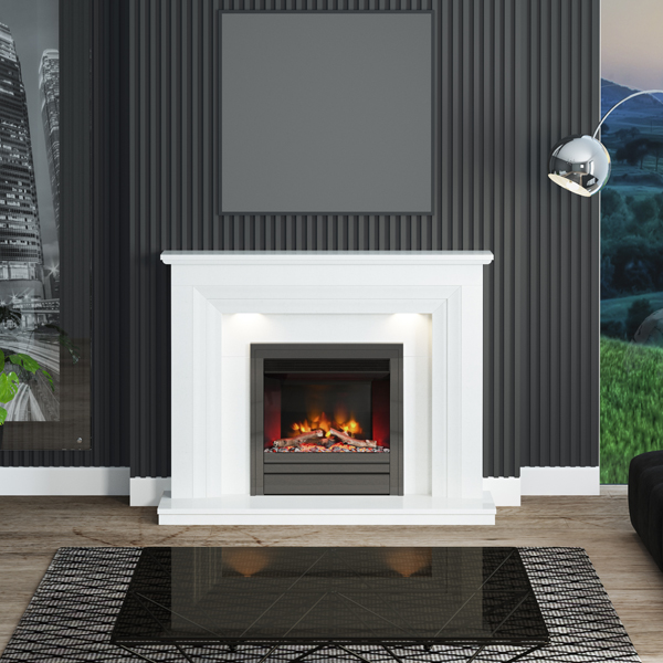 Elgin & Hall Vitalia Marble Fireplace