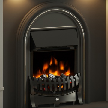 FLARE Broadwell Electric Fireplace Suite