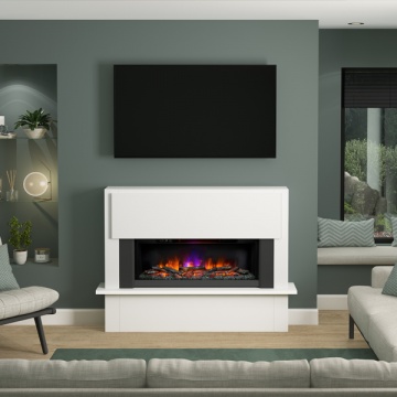 FLARE Fairview Electric Fireplace Suite