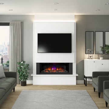 FLARE Oxton Chimney Breast Electric Fireplace