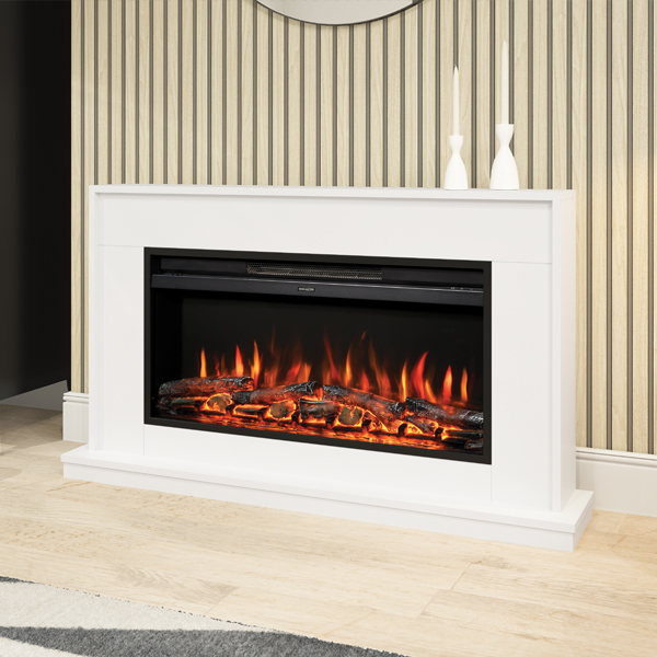 FLARE Salehurst Grande Electric Fireplace Suite