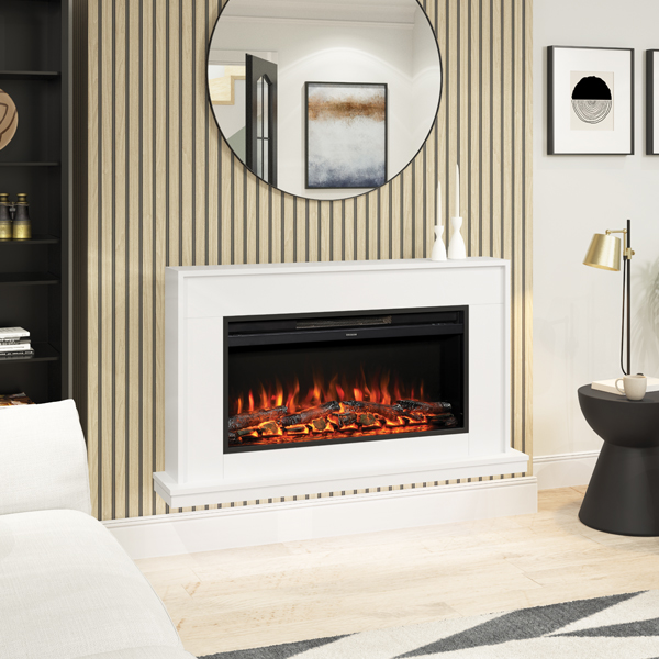 FLARE Salehurst Grande Electric Fireplace Suite