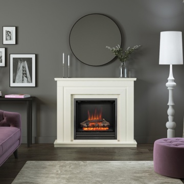 FLARE Whitham Electric Fireplace Suite