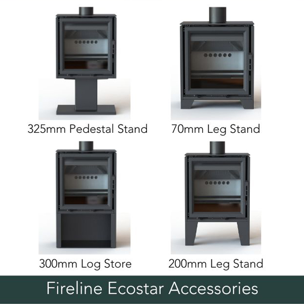 Fireline Ecostar 5 Wide Freestanding Multi-Fuel Stove