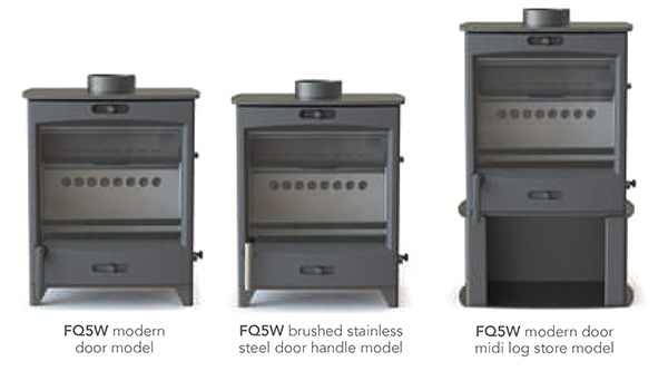 Fireline FQ5W Stove Options