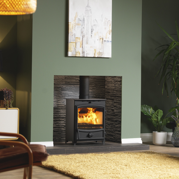 Fireline FX5W Wide 5kW Multi-Fuel Stove