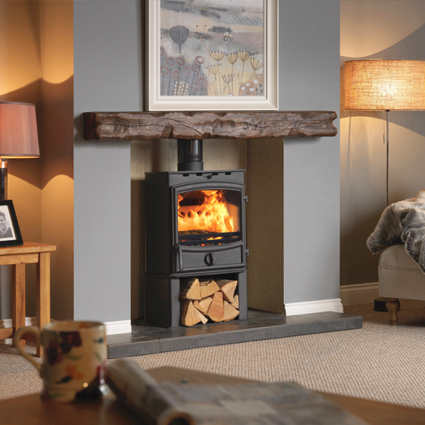 Fireline FX5W Wide 5kW Multi-Fuel Stove