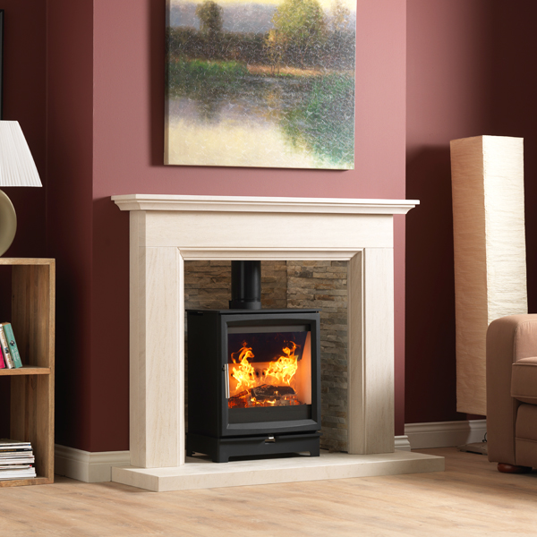 Fireline Woodtec 5W Wide Wood Burning Stove