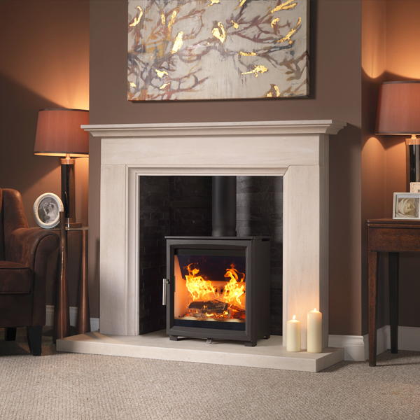 Fireline Woodtec 5W Wide Wood Burning Stove