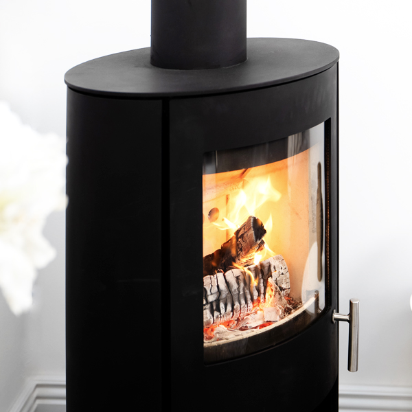 Fireline Woodtec FCS Cylinder 5kW Wood Burning Stove