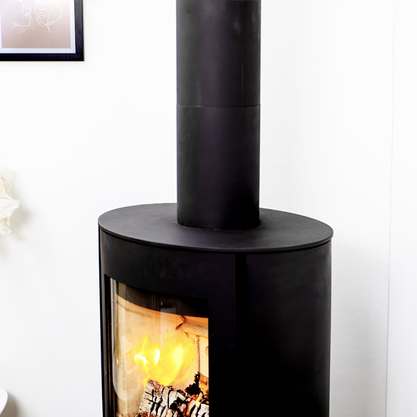 Fireline Woodtec FCS Cylinder 5kW Wood Burning Stove