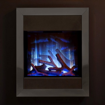 Chimenea eléctrica - OMNIGLIDE 900 - Flamerite Fires - contemporánea /  hogar cerrado / de pared