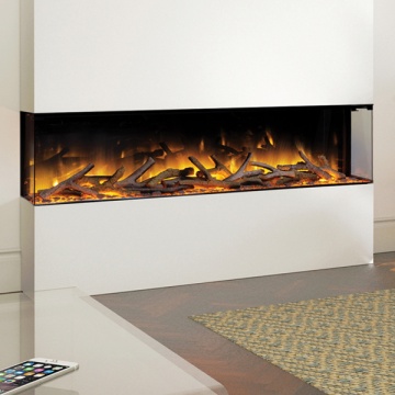 Flamerite Glazer 1500 3-Sided Electric Fire | Flames.co.uk