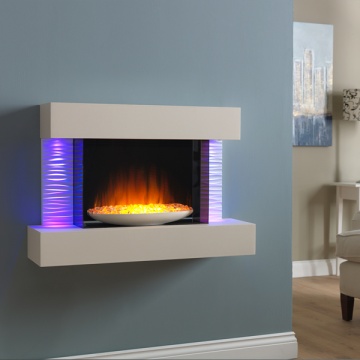 Flamerite Luma 900 Wall Mounted Electric Fireplace