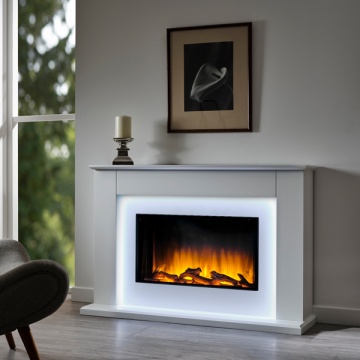 Flamerite Telisa Electric Fireplace Suite