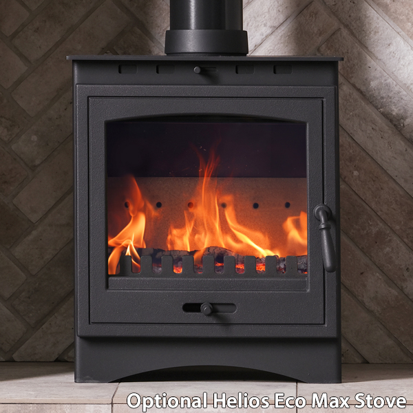 Gallery Brompton 56'' Agean Limestone Fireplace